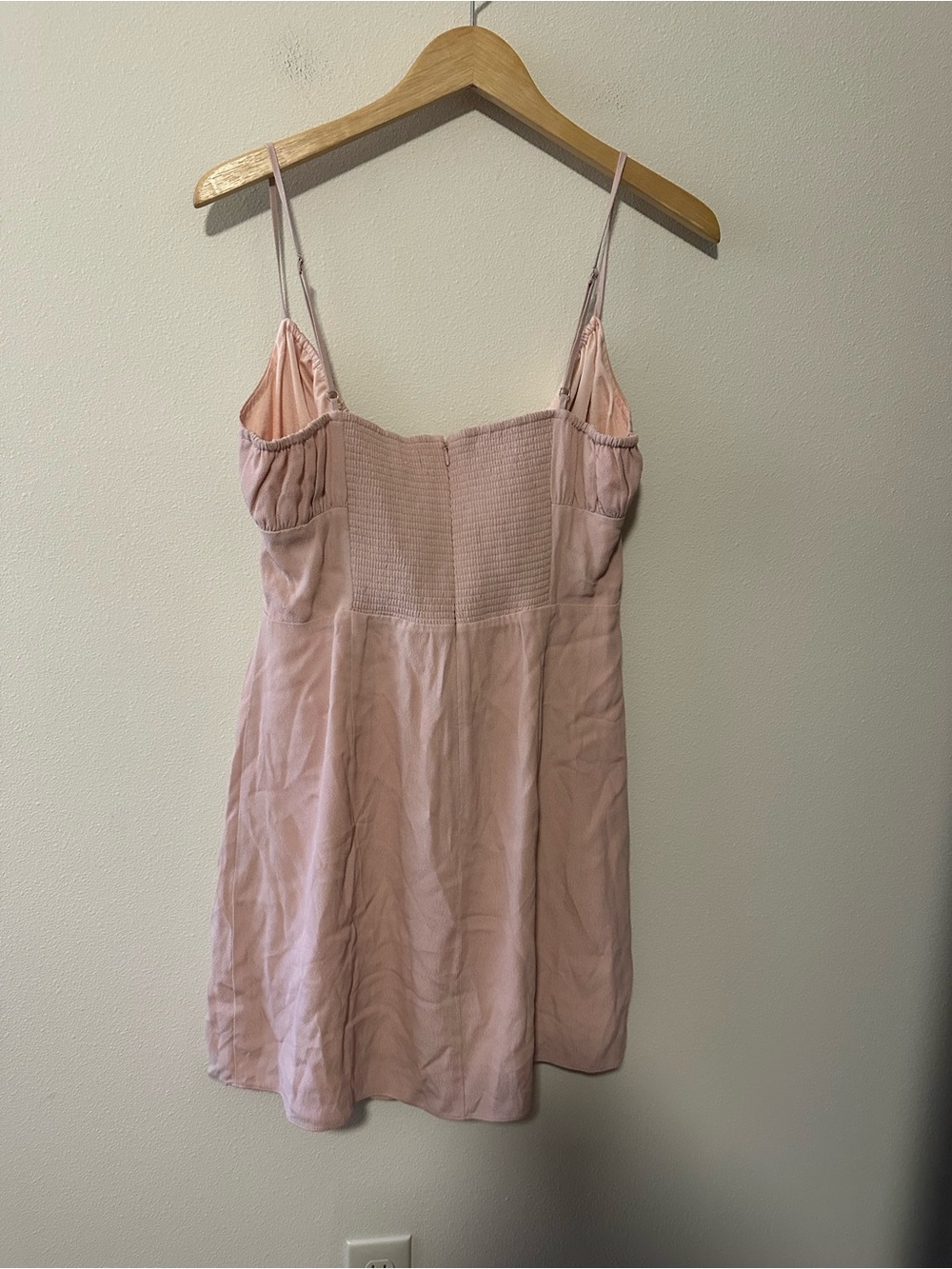 Aritzia Sunday Best Delilah dress blush pink size large item 85159 - Picture 7 of 7